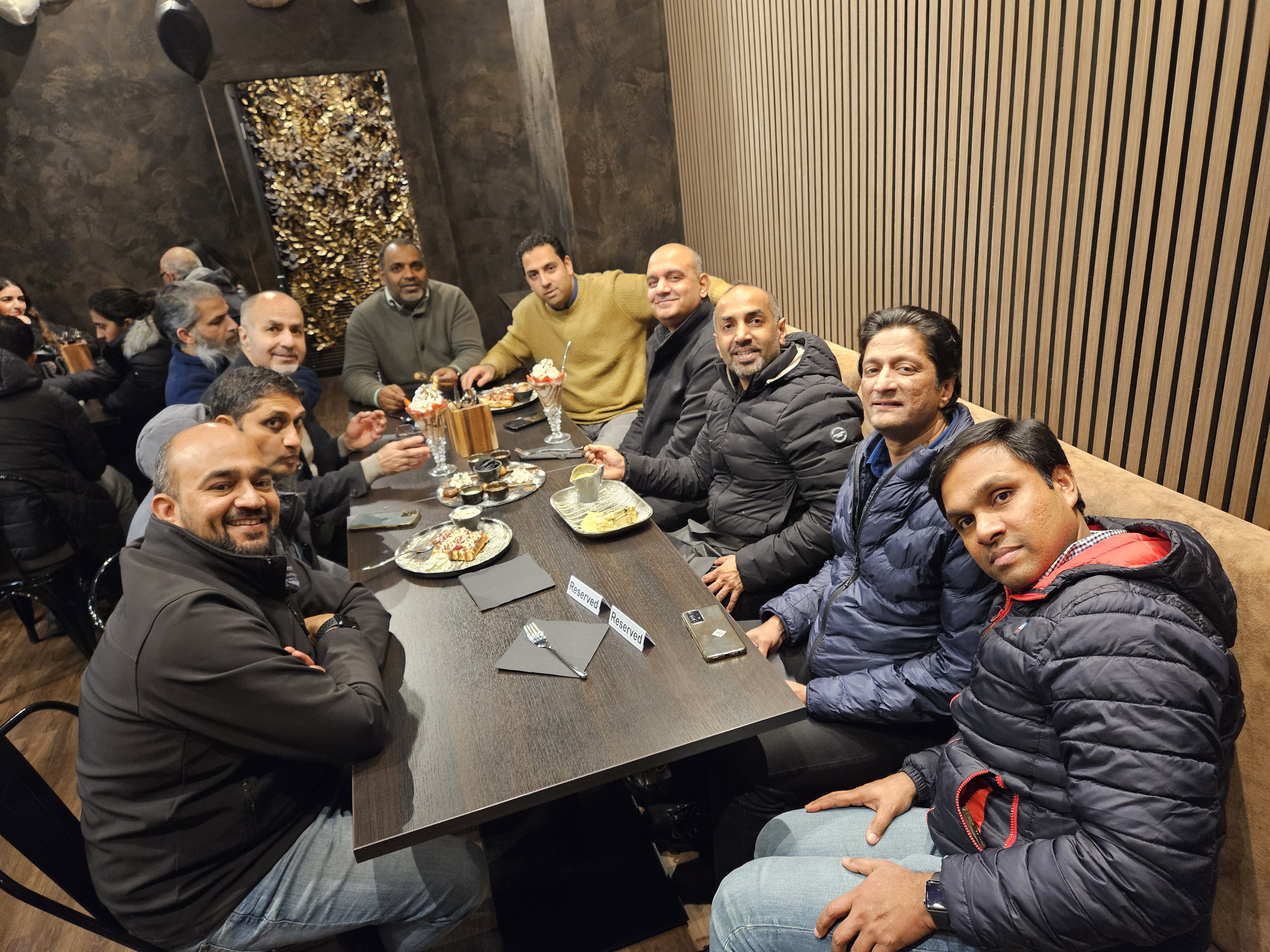 At Iceberg, Paisley Road for Dessert - Post Namak Mandi Dinner